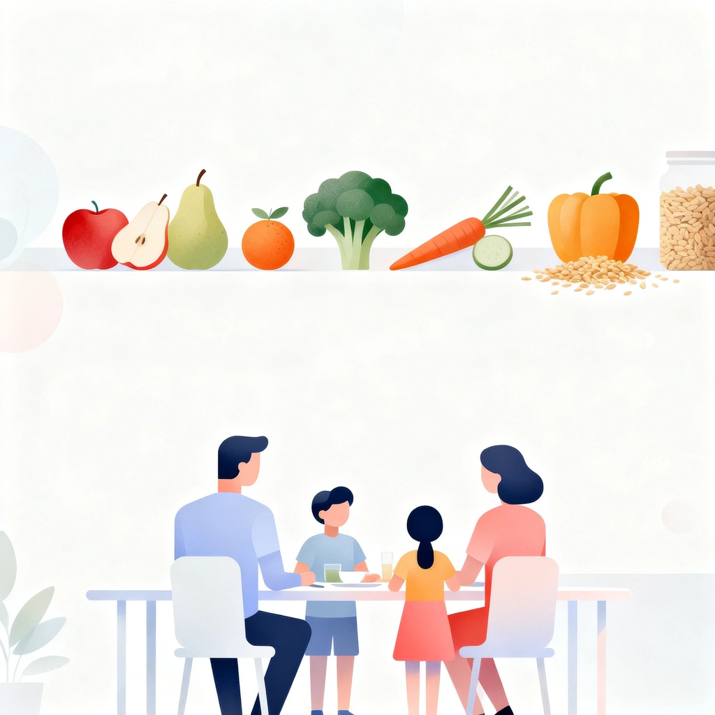 Jak wprowadzić zdrowe nawyki żywieniowe w rodzinie